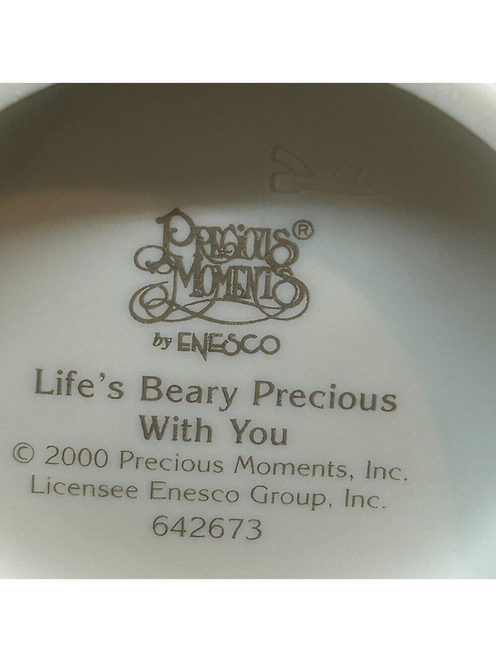 Precious Moments "Life's Beary Precious With You" figurine - Picture 5 of 5